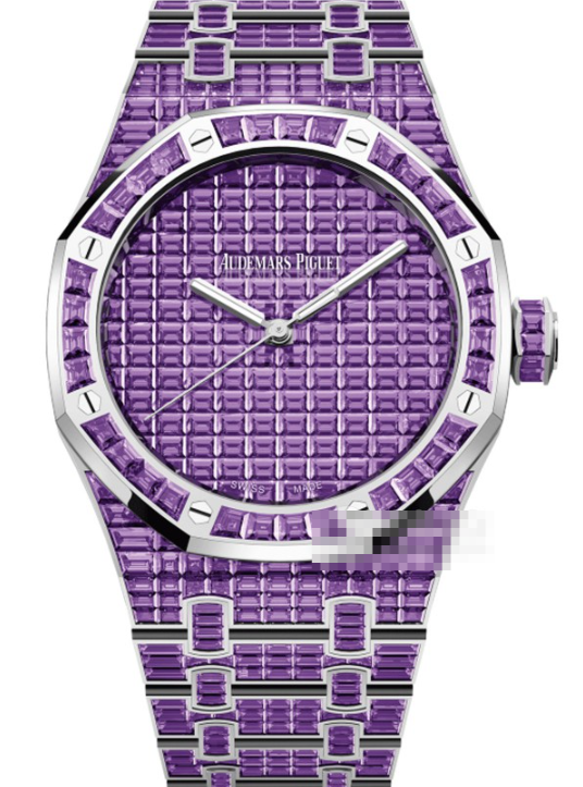 Audemars Piguet ロイヤルオーク 15514BC.AY.1284BC.02、41MMに広がる「紫」の覚醒、新たな権威の形